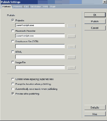   Create Projector