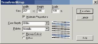   Transform Bitmap