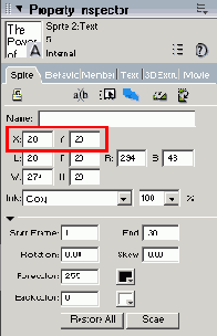   X  Y   Sprite