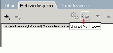  Script Window   Behavior Inspector