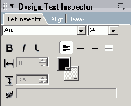 Text Inspector    Design