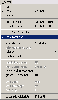   Step Recording